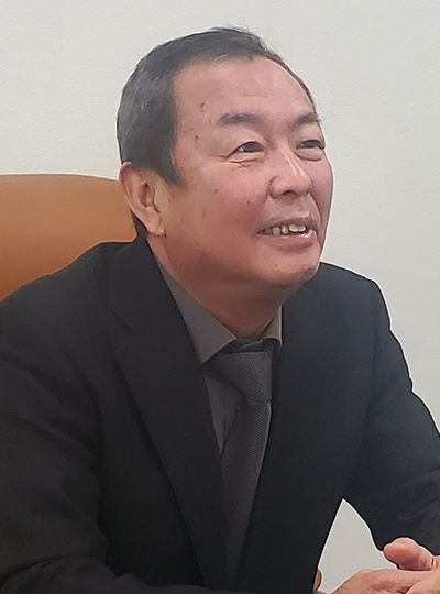 初代会長 株式会社エスエスサービス　代表取締役　下原啓明		